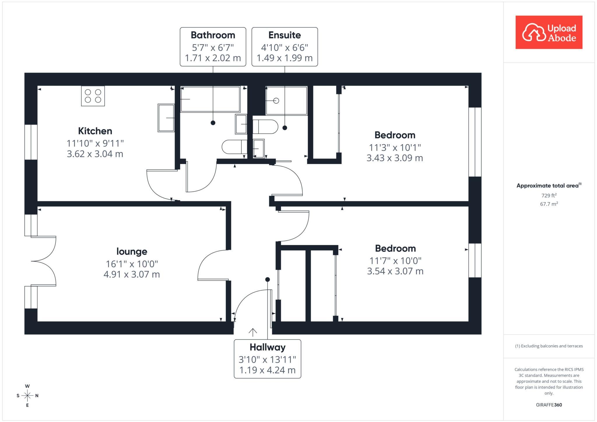 Derby Gate, Bellshill floorplan