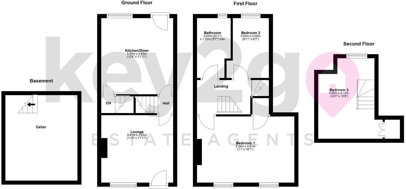 Medlock Road, Handsworth, Sheffield, S13 floorplan