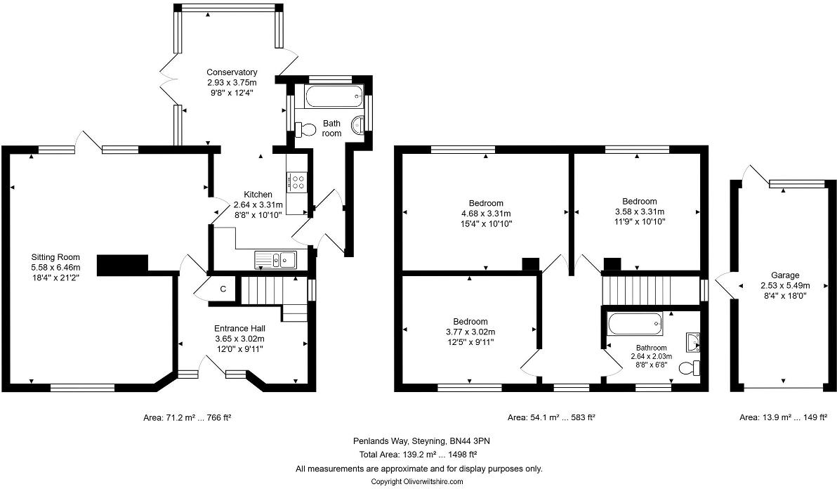 Penlands Way, Steyning, West Sussex, BN44 3PN floorplan