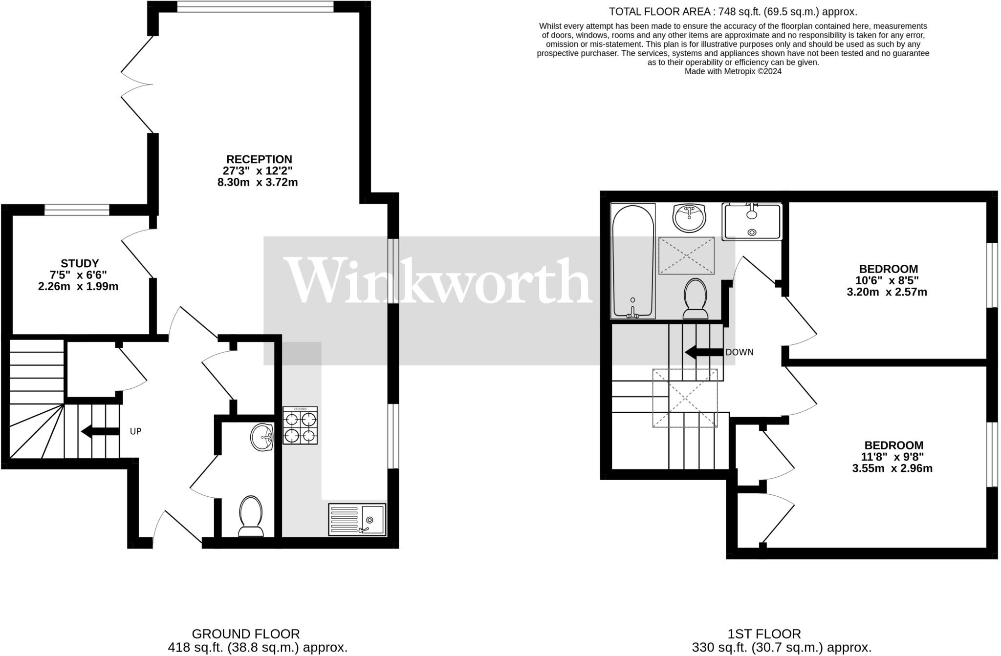 Norwich Road, Halesworth, Suffolk, IP19 floorplan