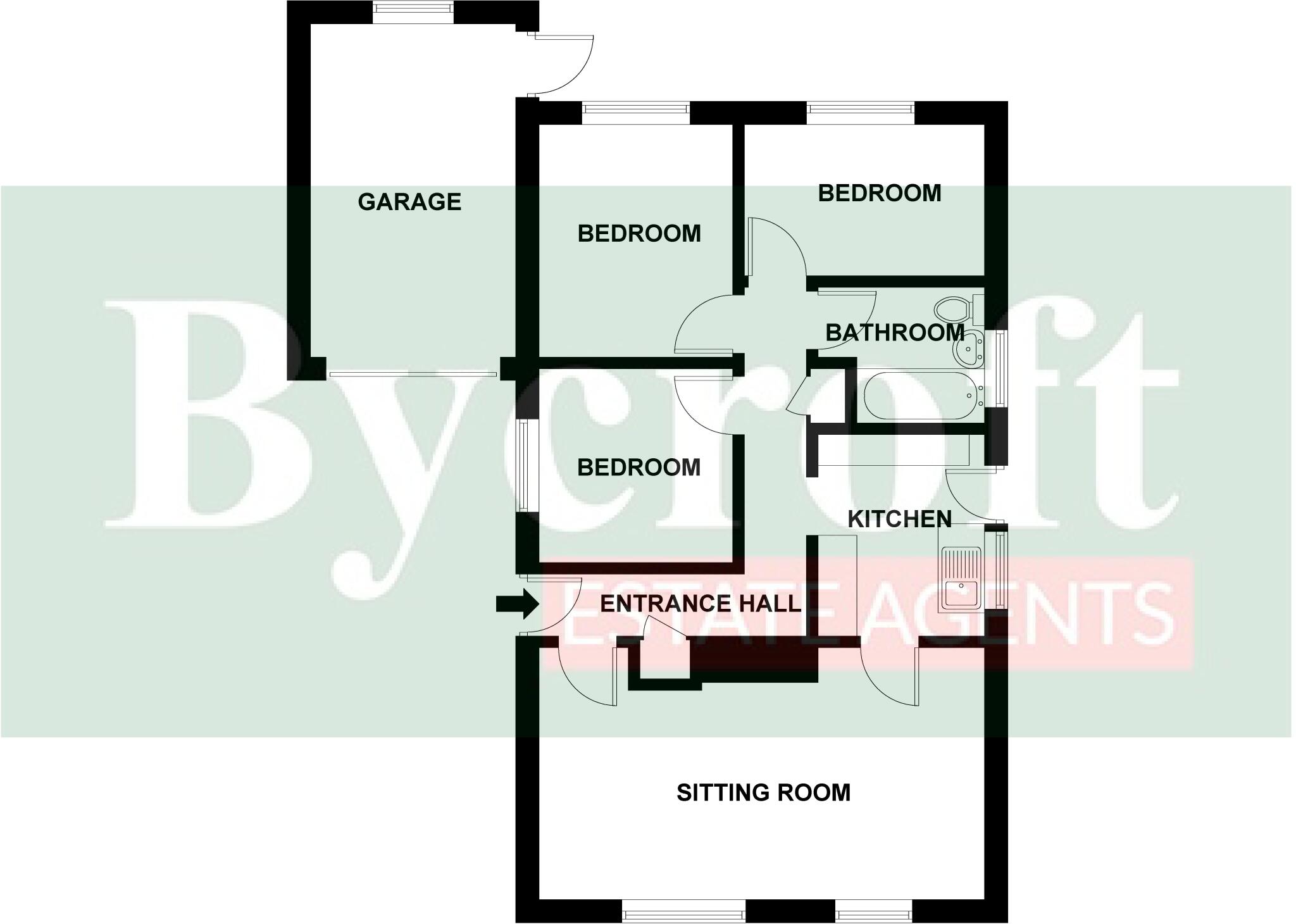 Springfield North, Hemsby floorplan
