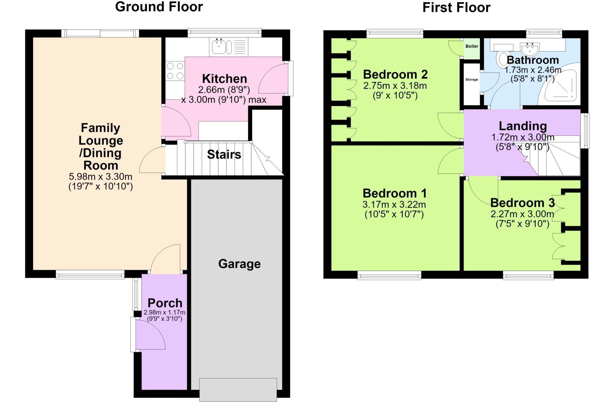 Peebles Ave, St Helens floorplan