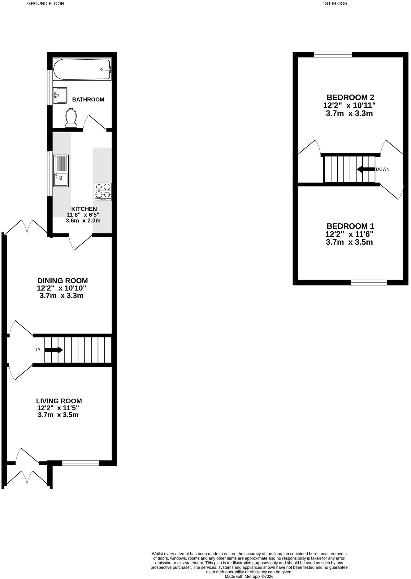 Checketts Lane, Worcester, Worcestershire. floorplan