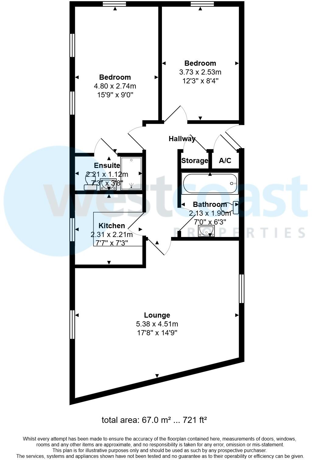 Mulholland Way, Highbridge, Somerset, TA9 floorplan