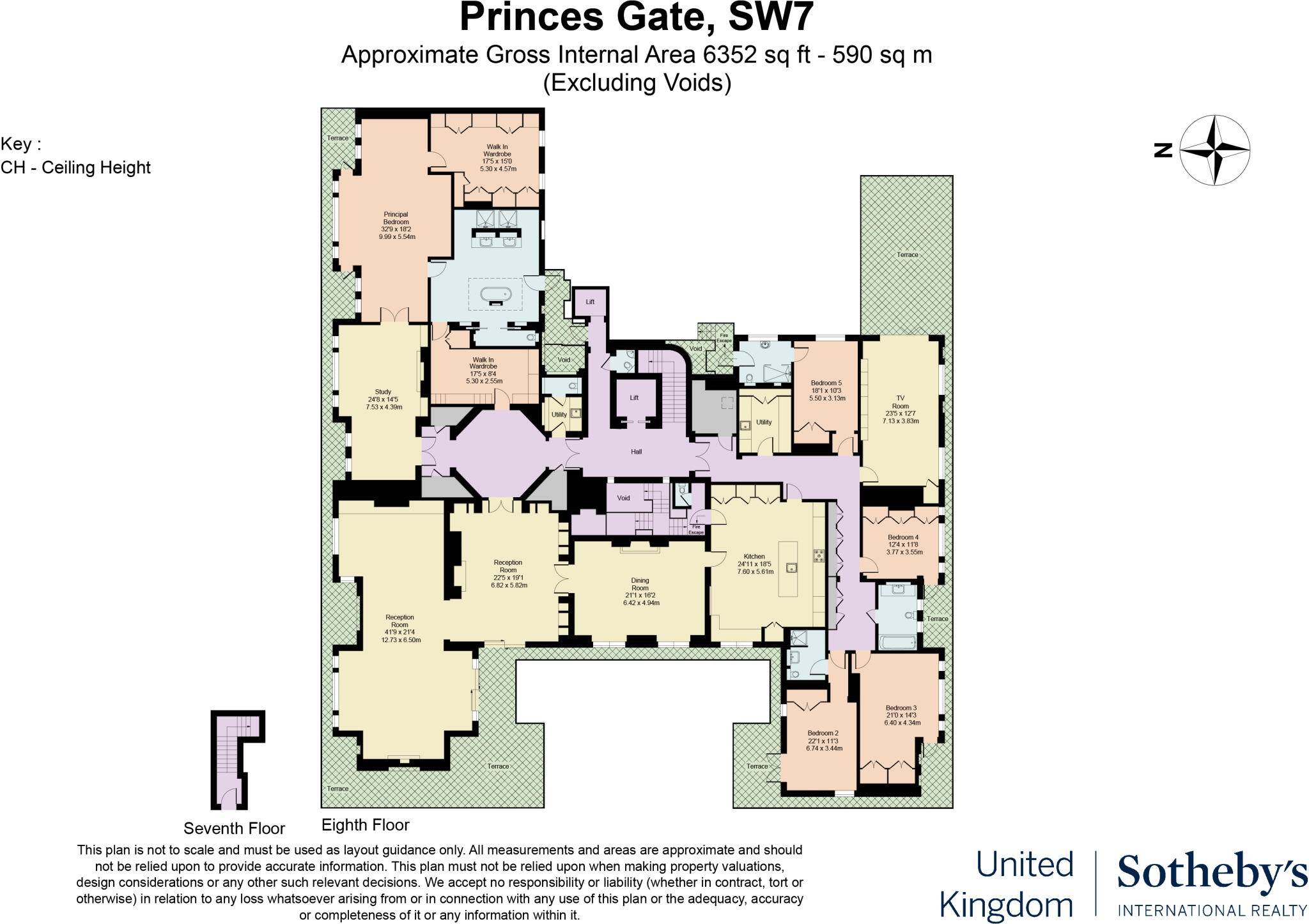 Princes Gate, Knightsbridge, London, SW7, United Kingdom floorplan