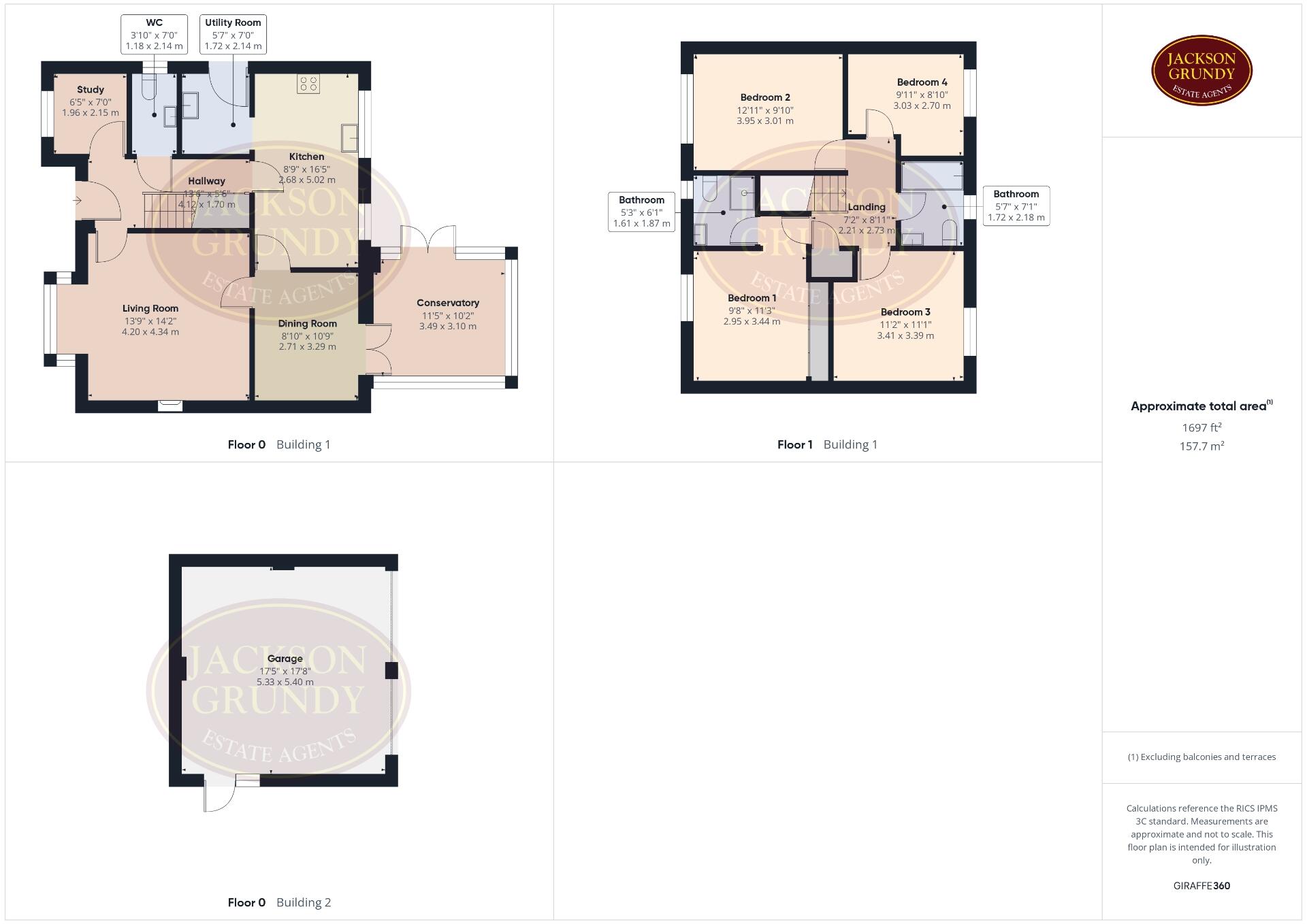 Barley Close, Lang Farm, NN11 0FW floorplan