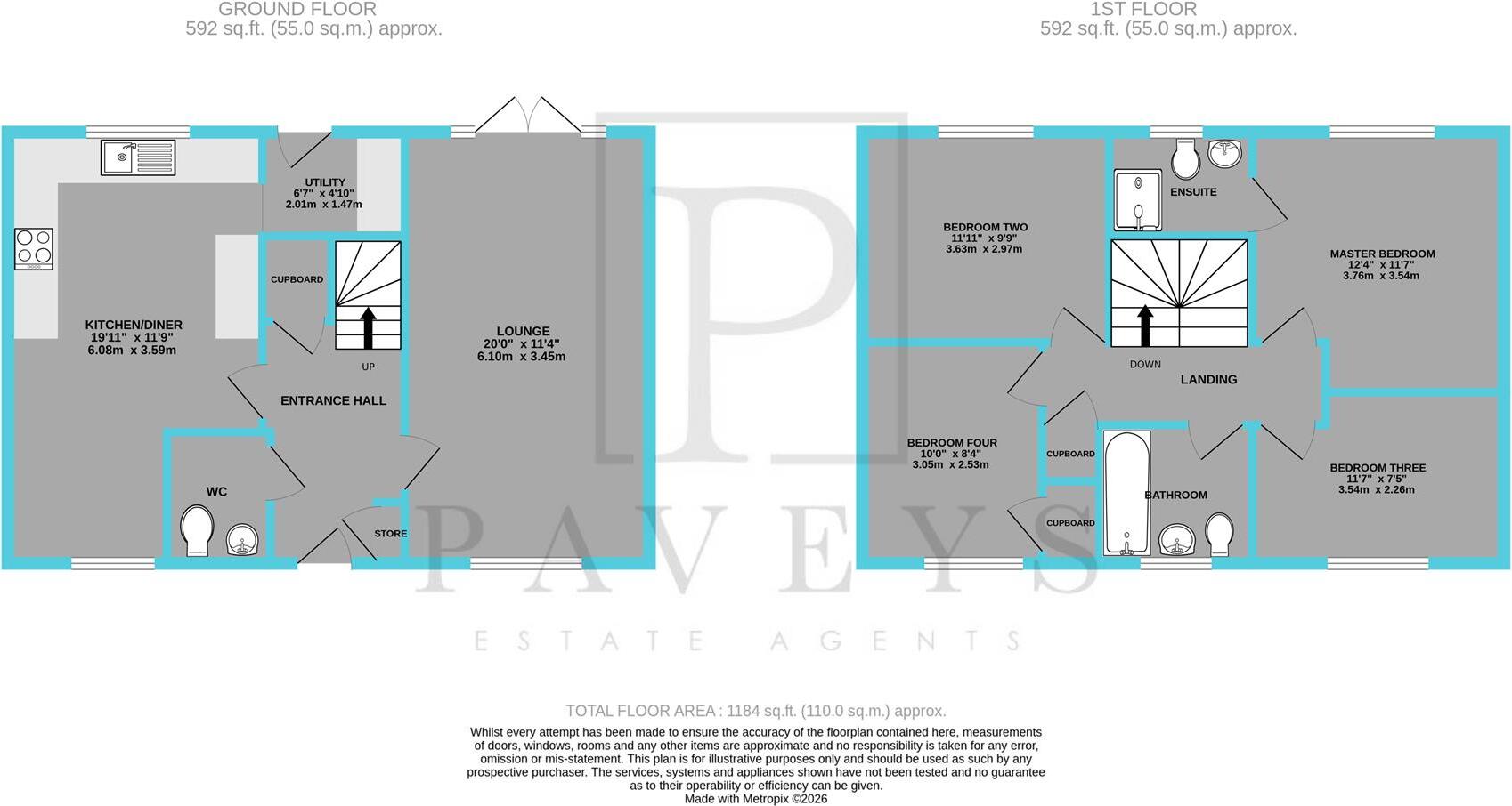 Woodpecker Way, Kirby Cross, Frinton-On-Sea floorplan