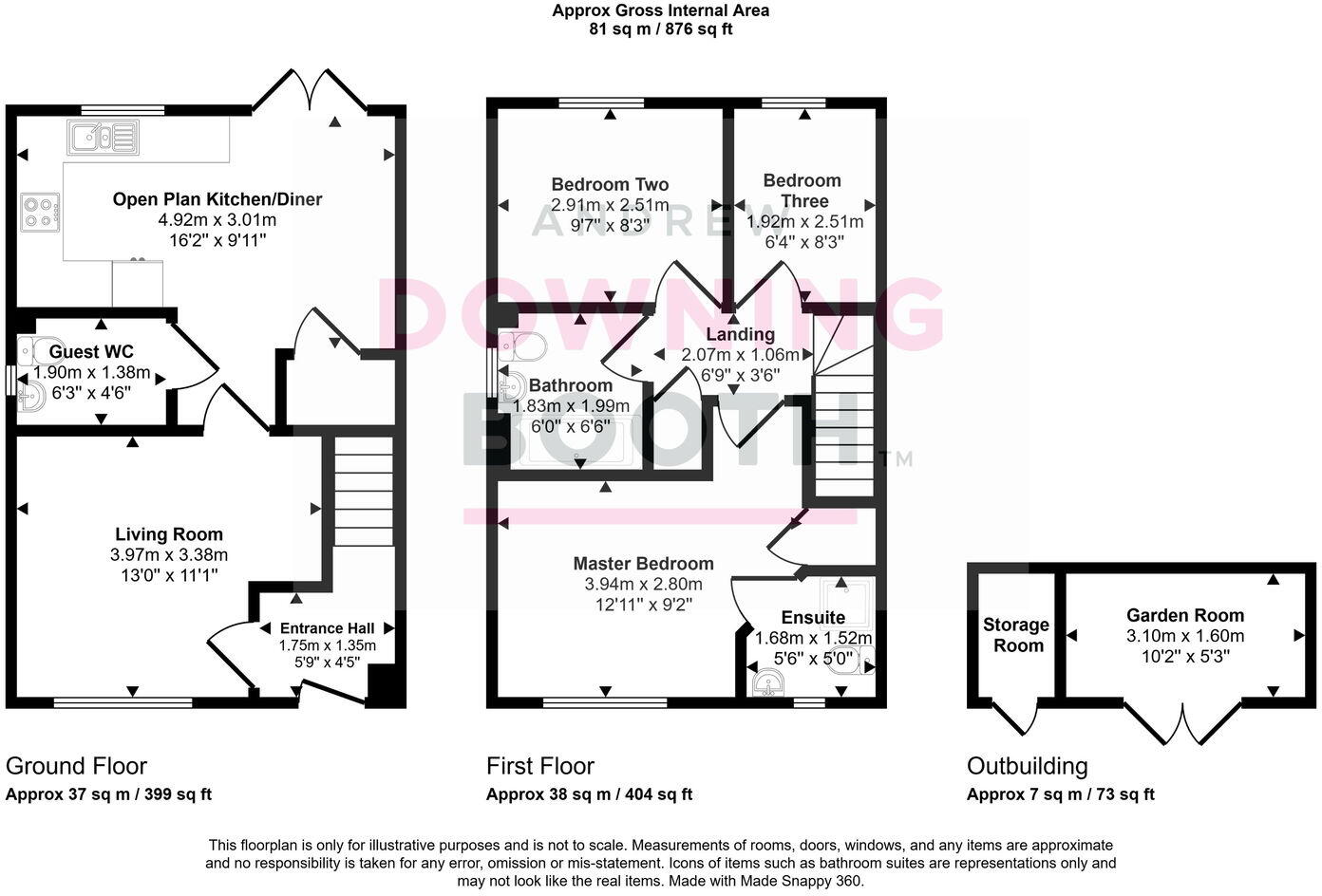 Rosefinch Drive, Norton Canes, WS11 9AG - Beautifully Presented Throughout floorplan