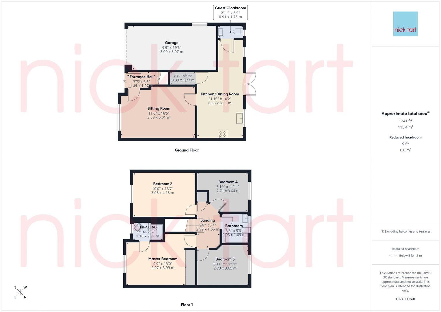 32 Beechfields Way, Newport floorplan