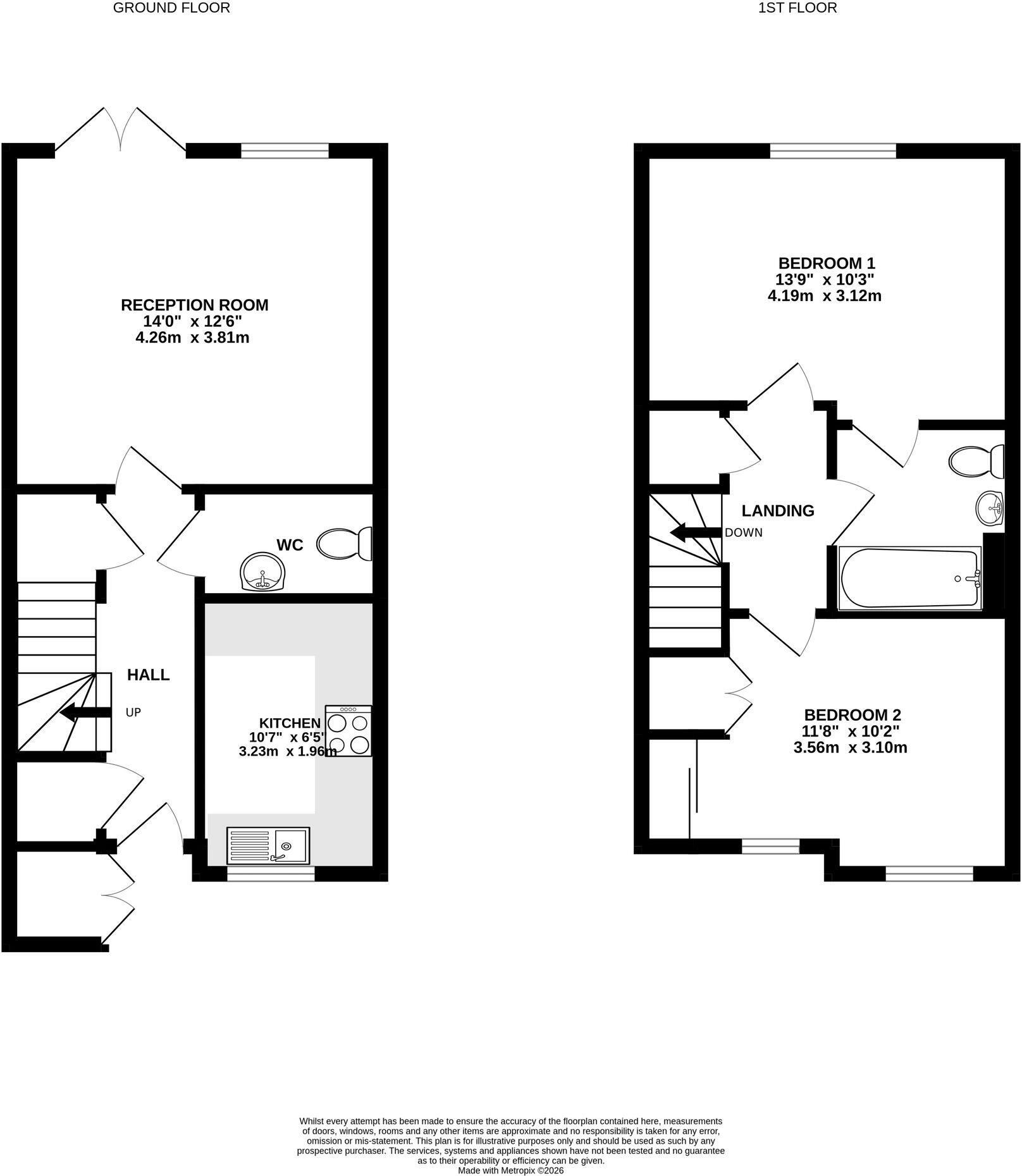 Bartlett Place, High Wycombe, HP12 floorplan