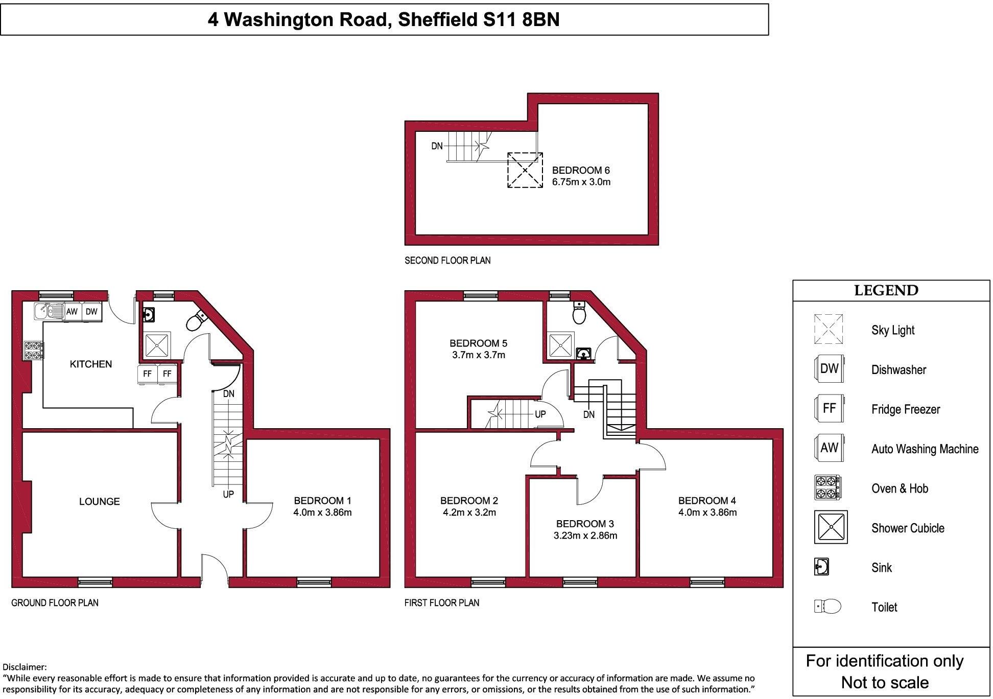 4 Washington Road, Ecclesall floorplan