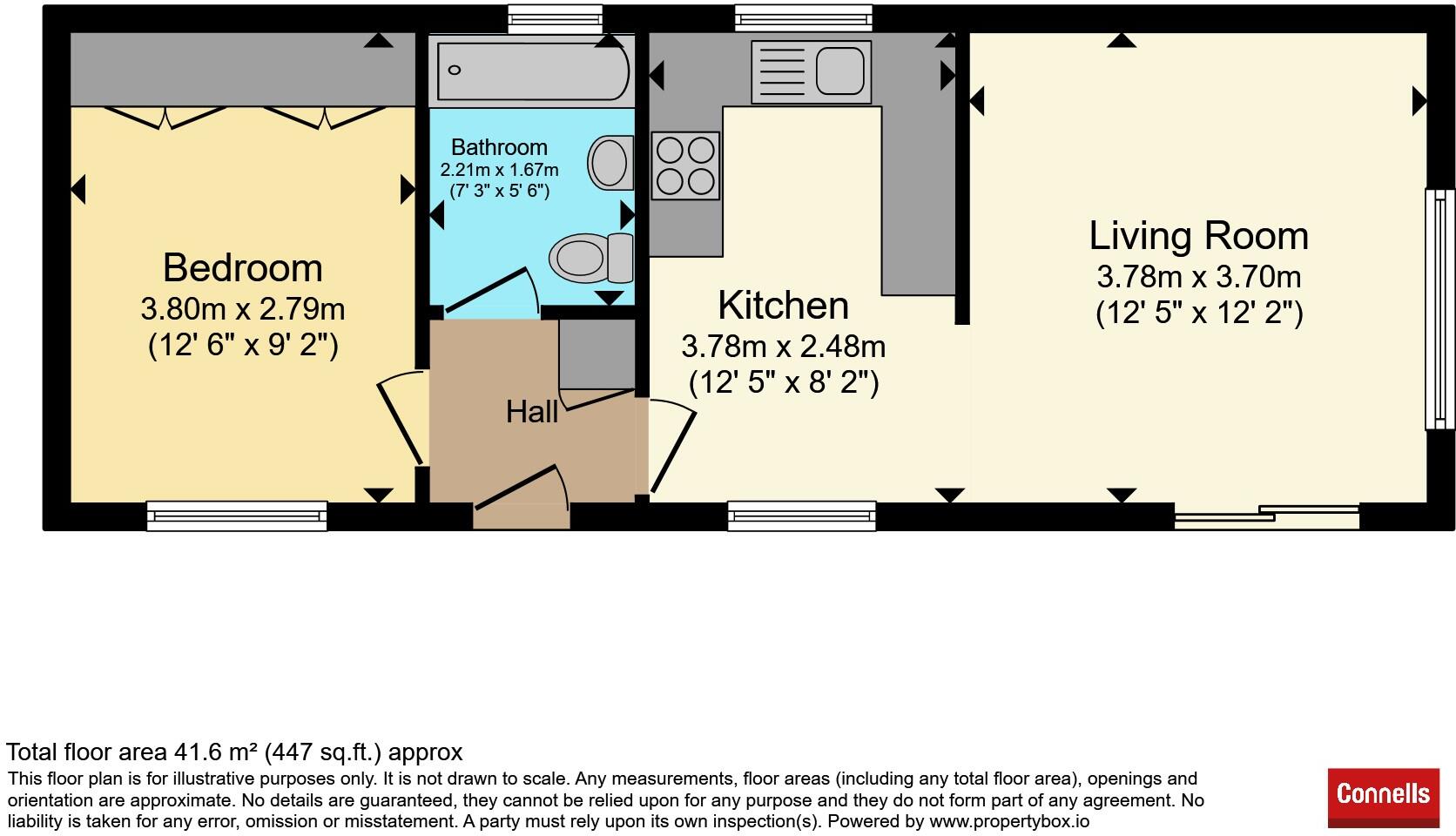 Dowles Road, Bewdley floorplan