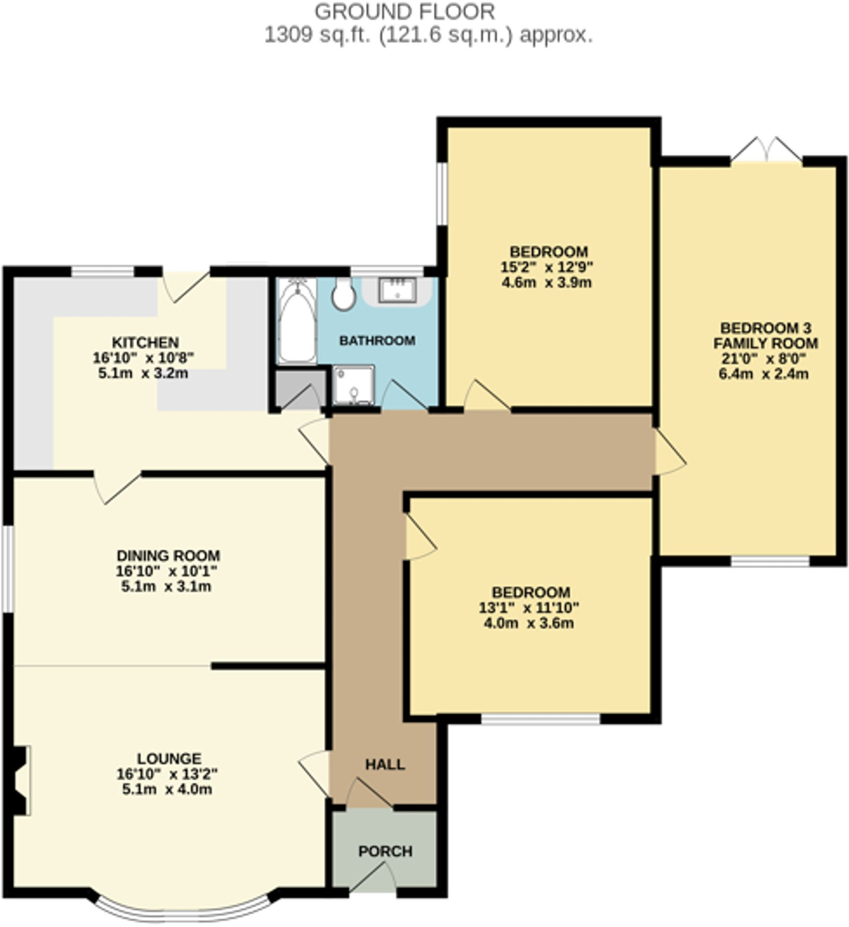 56, Mile Lane, Seddons Farm, Bury, BL8 floorplan