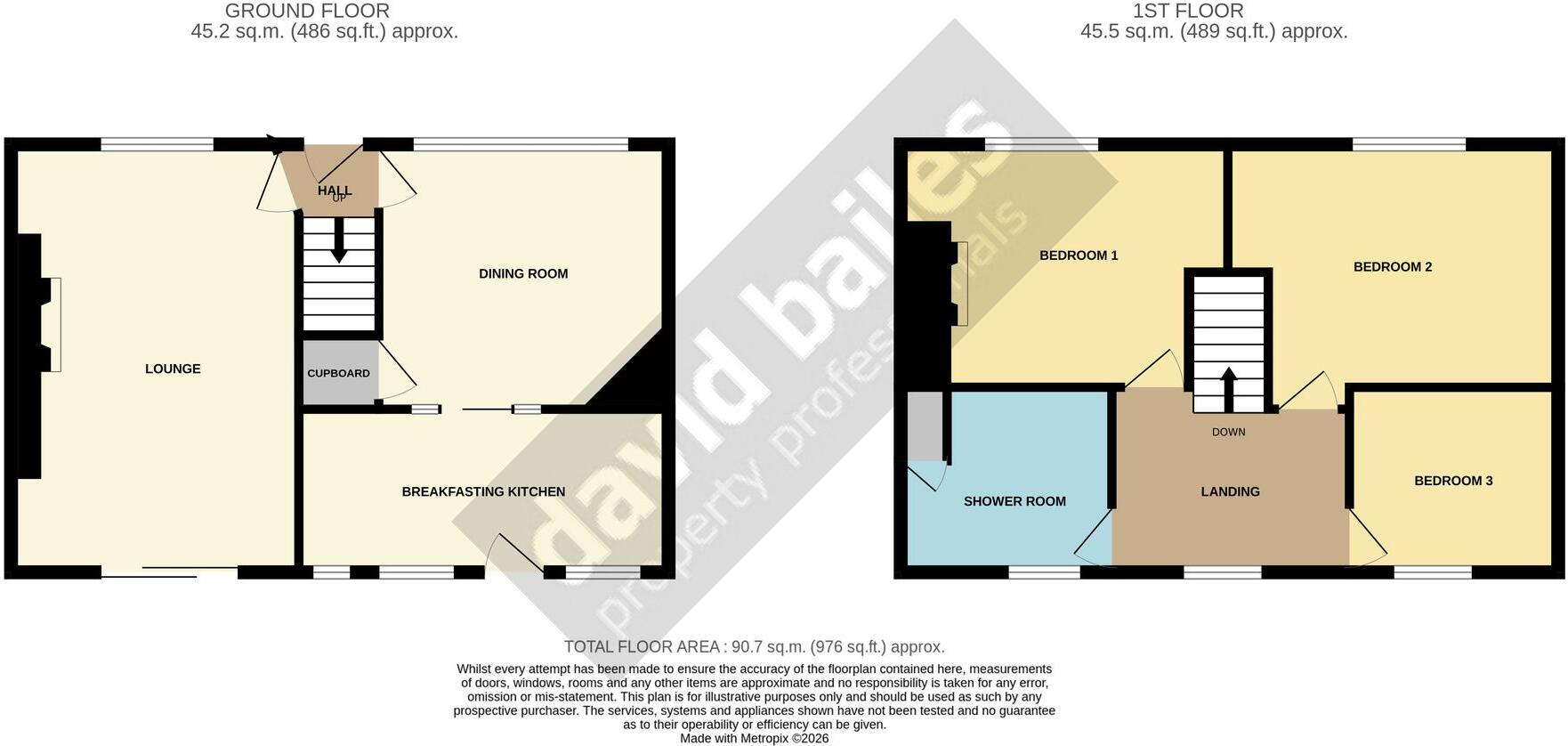 Chaytor Terrace North, Stanley, DH9 floorplan