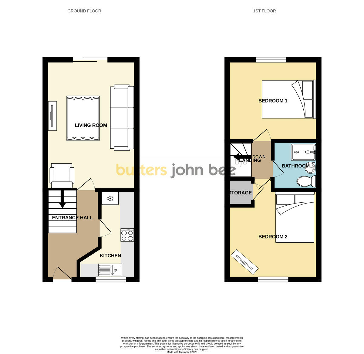 Moorland View, Bradeley, Stoke-On-Trent ST6 7NG floorplan