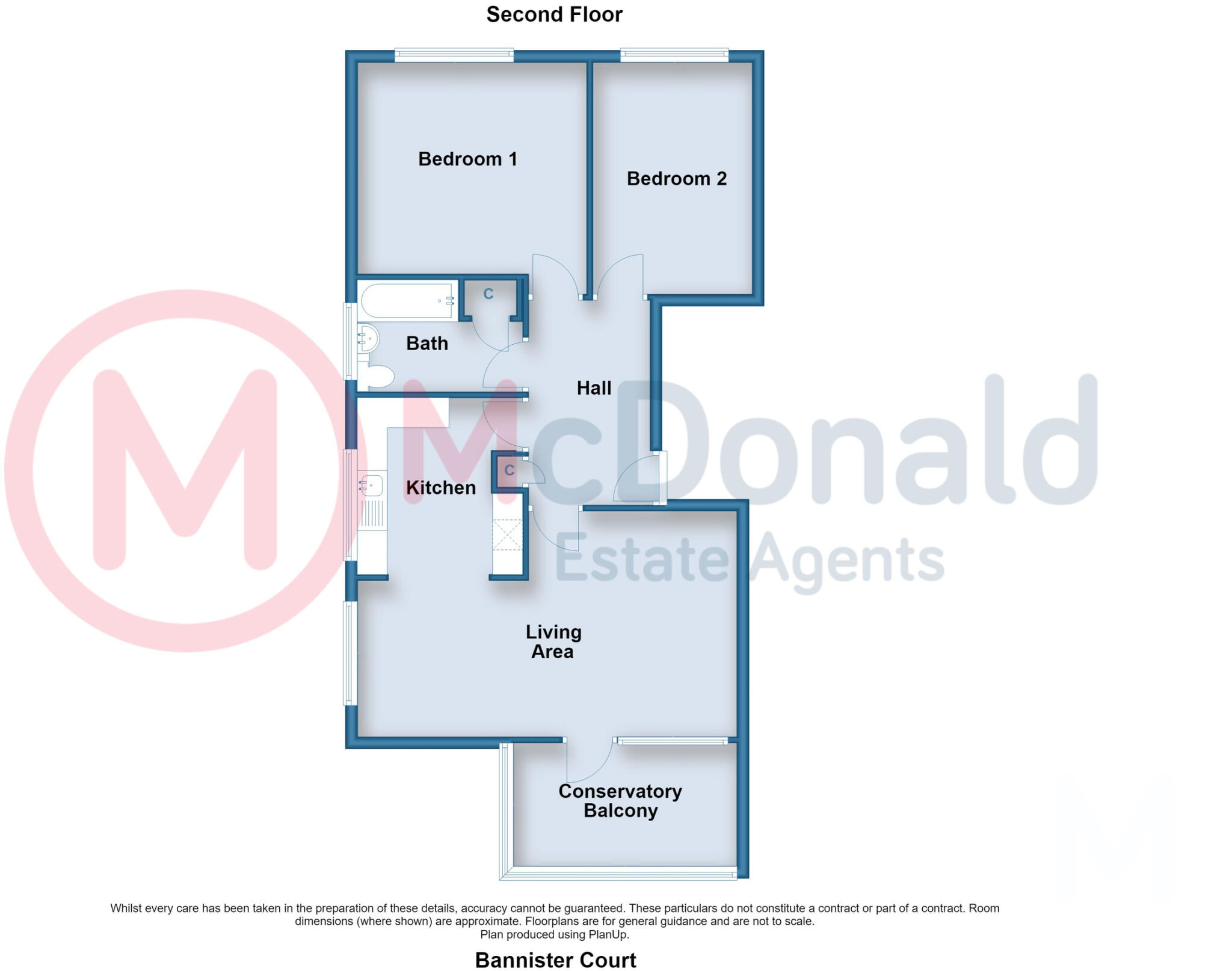 3 Bannister Court, Queens Promenade floorplan