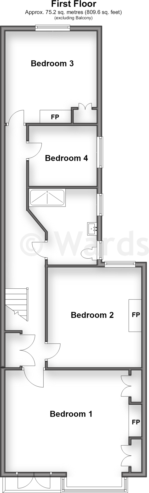 Pierremont Avenue, Broadstairs, Kent floorplan
