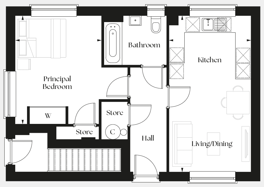 Colliery Road,
Creswell,
Derbyshire,
S80 4BX floorplan