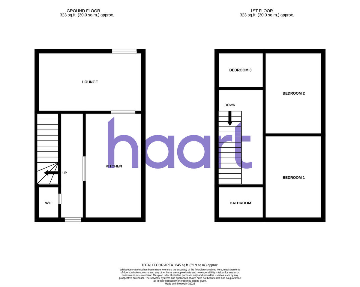 Watergall, Bretton floorplan