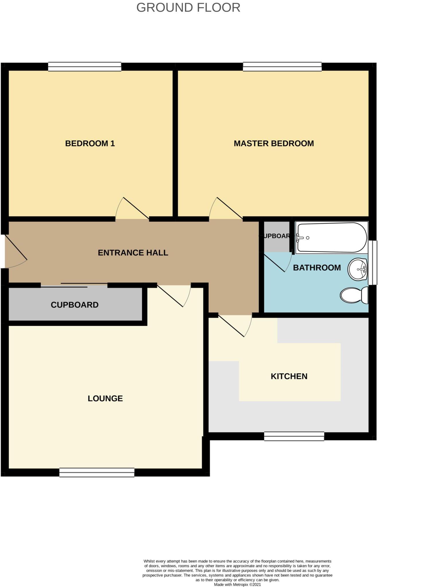 Glengarth, Uppermill floorplan