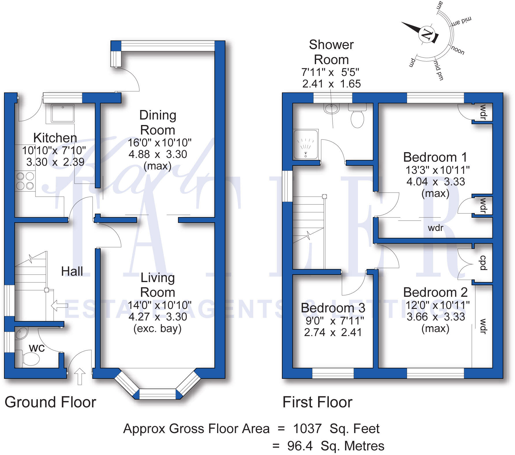 Noctorum Avenue, Prenton, Wirral floorplan