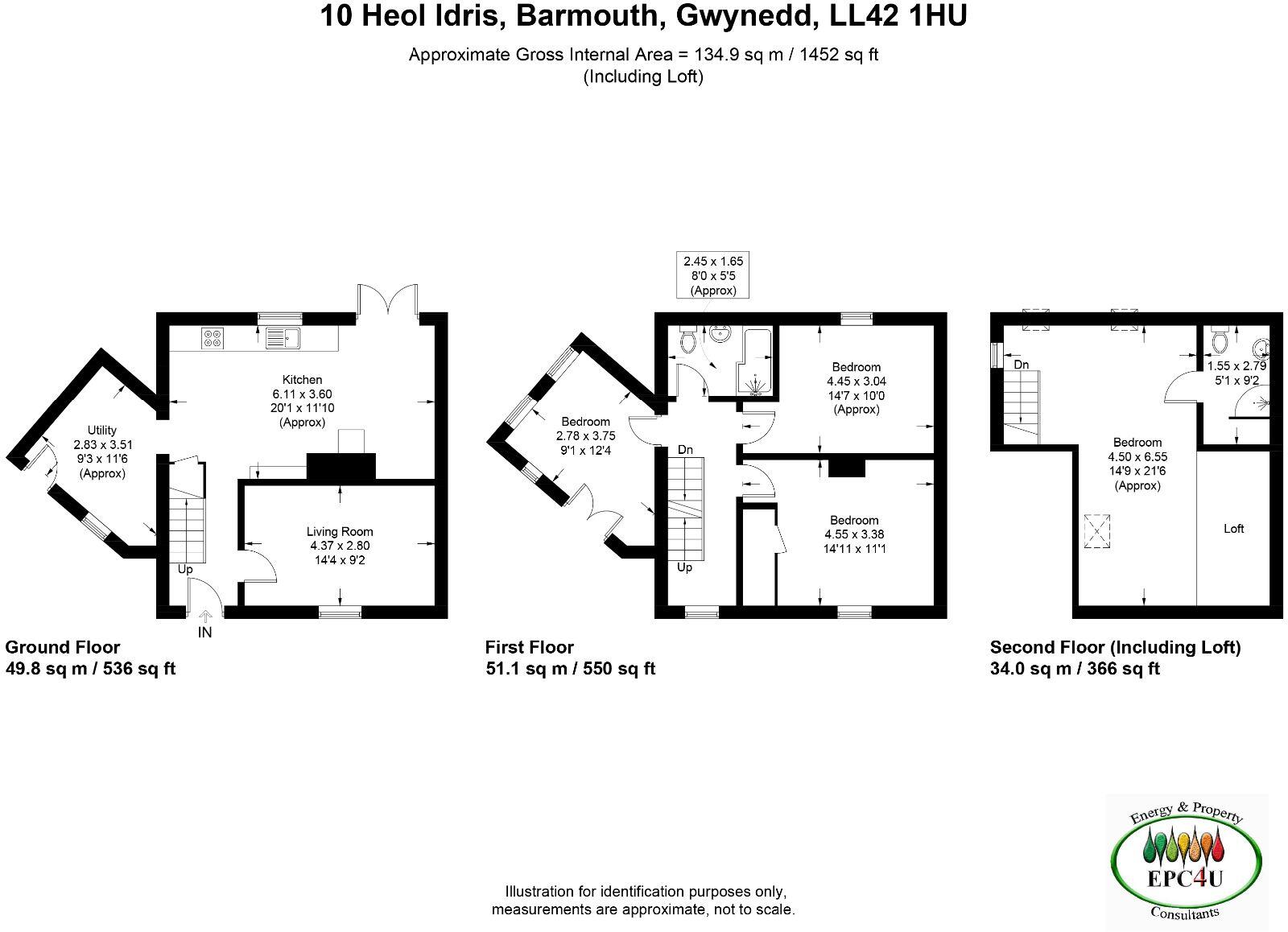 10 Heol Idris, Barmouth, LL42 1HU floorplan