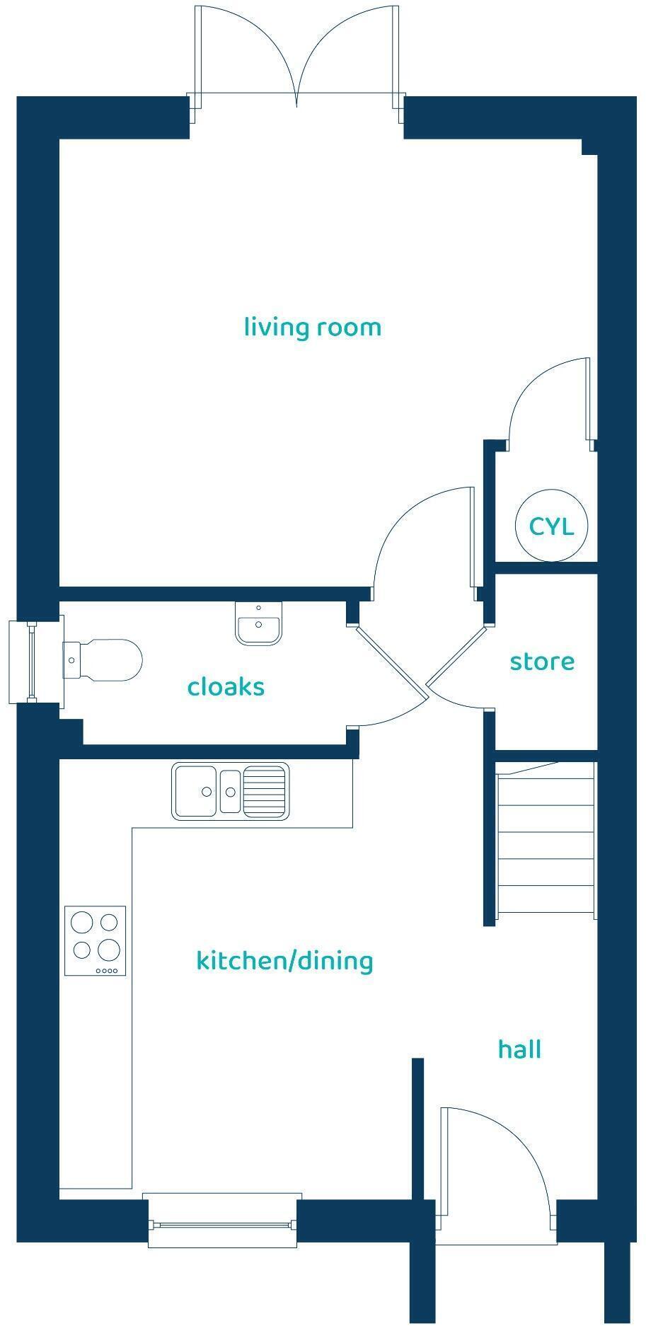Burtonwood Road,
Warrington, 
WA5 3ZH floorplan