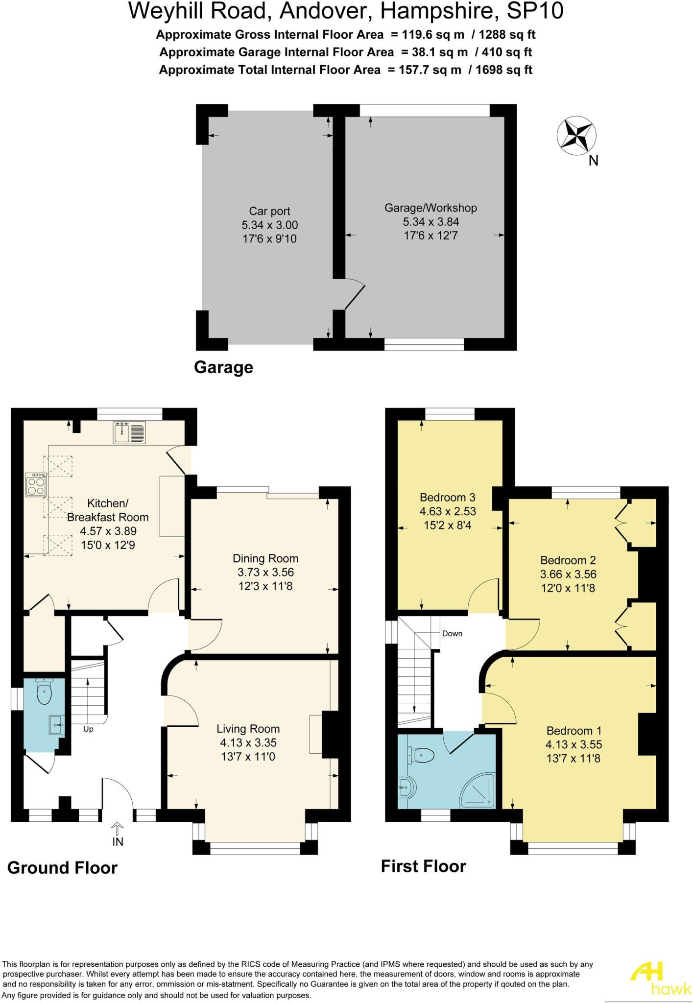 Weyhill Road, Andover, SP10 floorplan