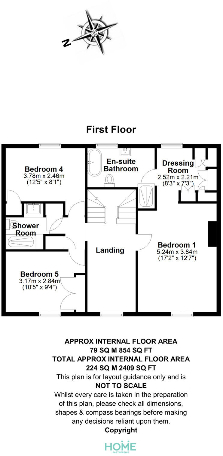 Brook End Road North, Chancellor Park, Chelmsford floorplan