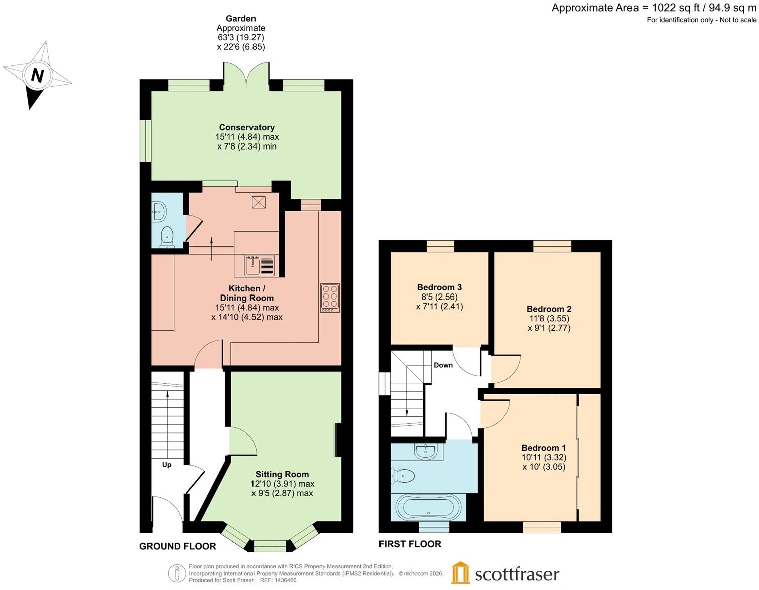 Aldrich Road, North Oxford floorplan