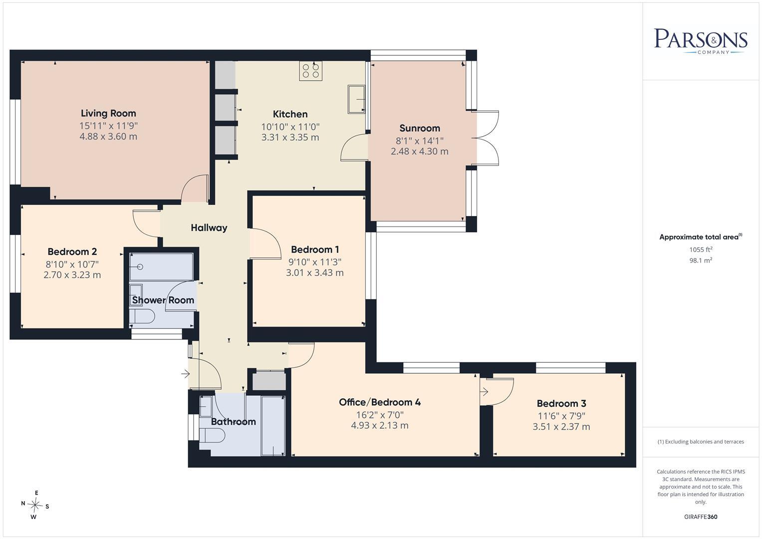St. Andrews Close, Holme Hale floorplan
