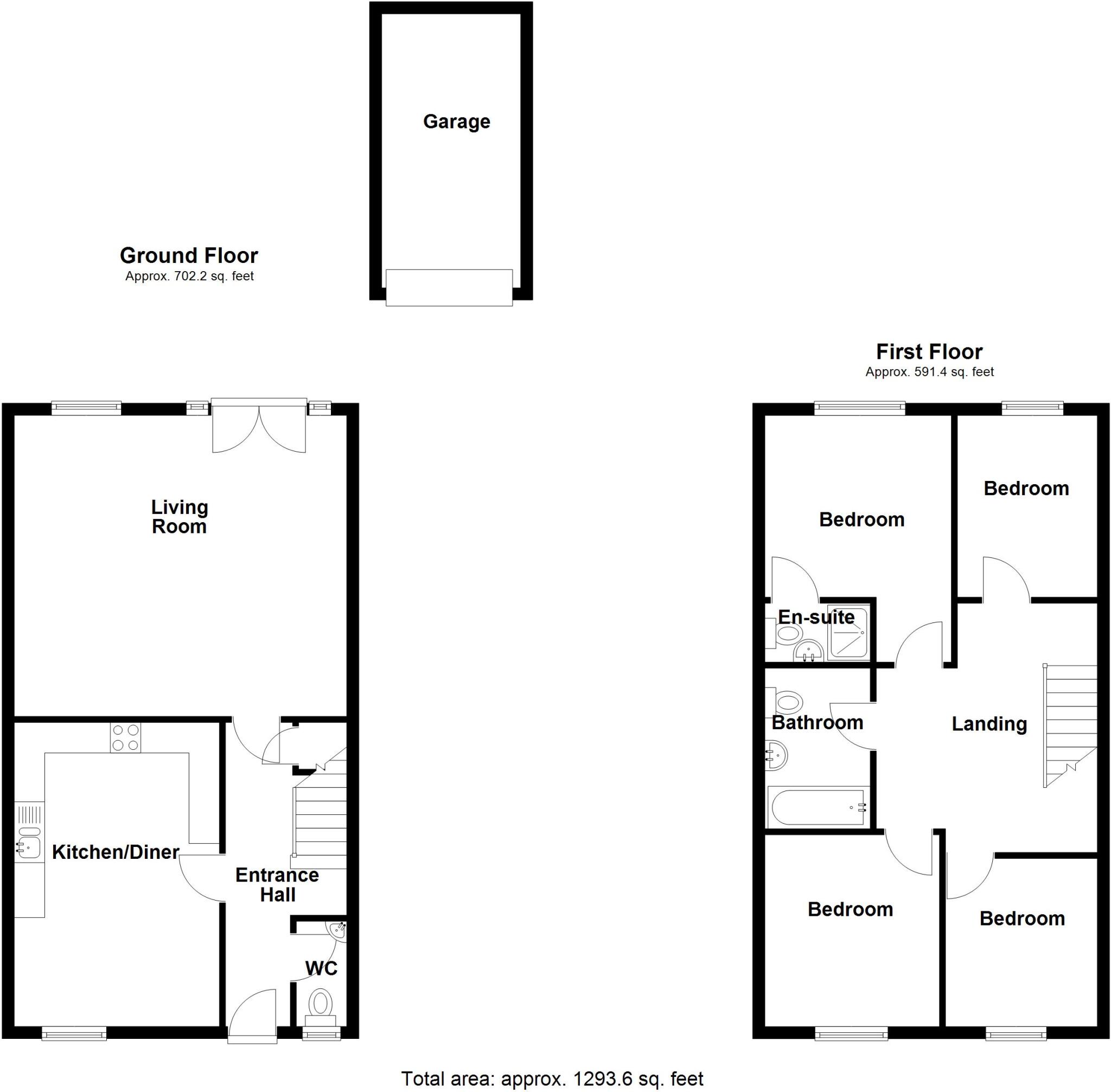 Lodding Salts Road, Gravesend, Kent, DA12 floorplan