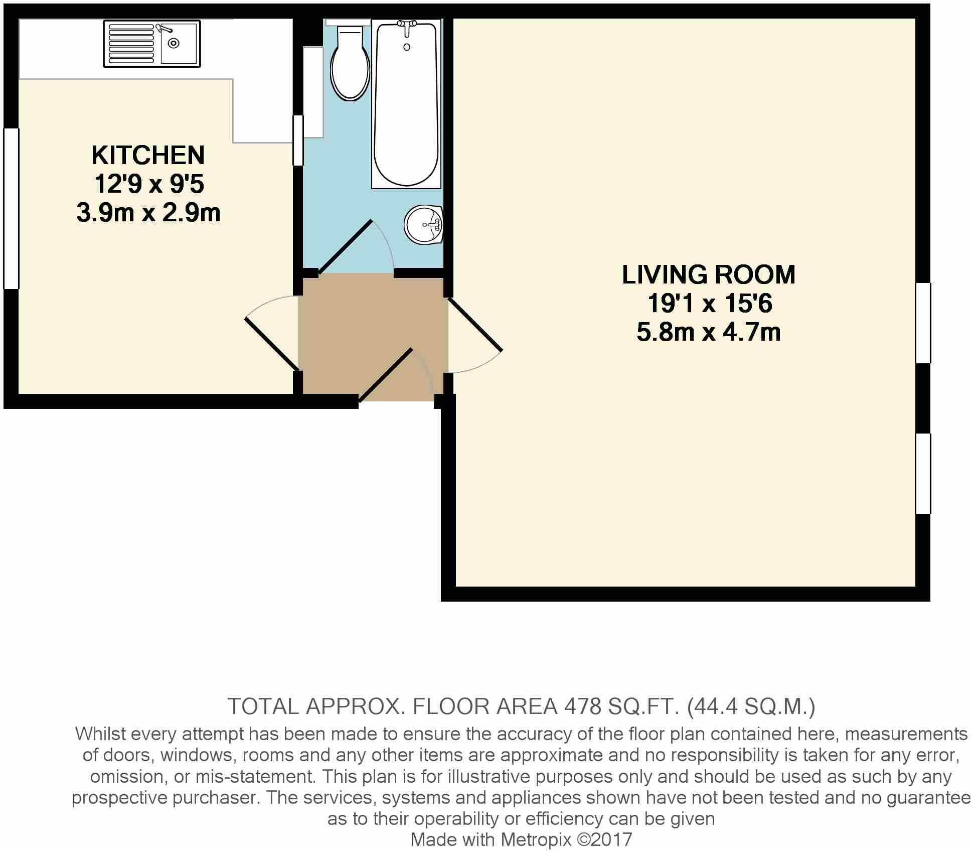 Endymion Road, Manor House, London, N4 1EQ floorplan