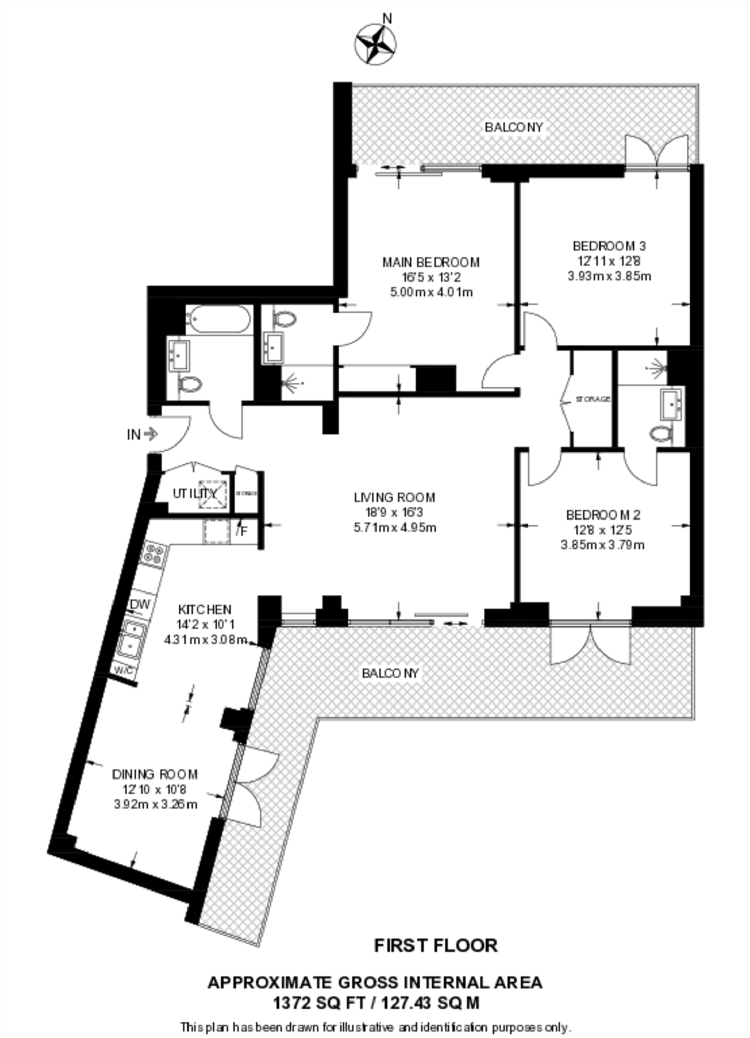 Georgette Apartments, The Silk District, Whitechapel, E1 floorplan