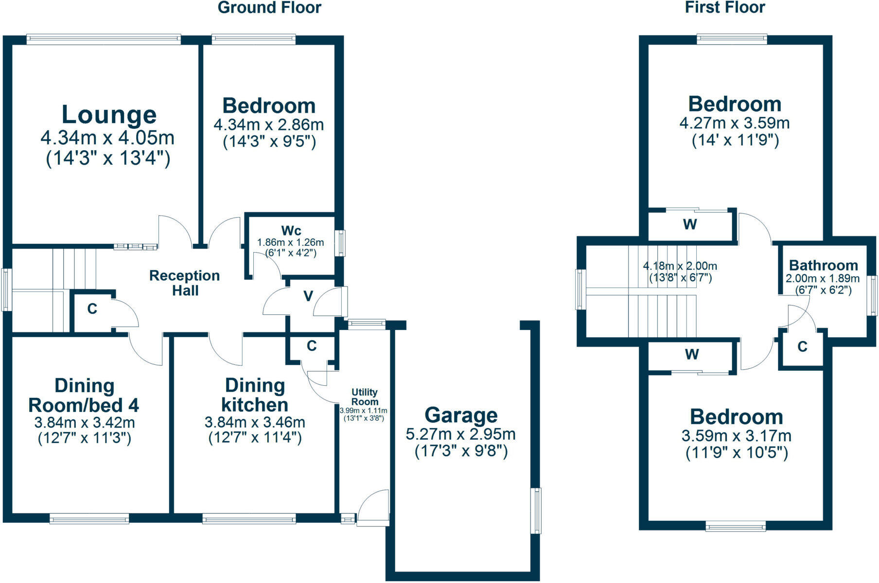 24 Cloverhill, Ayr, KA7 3NJ floorplan
