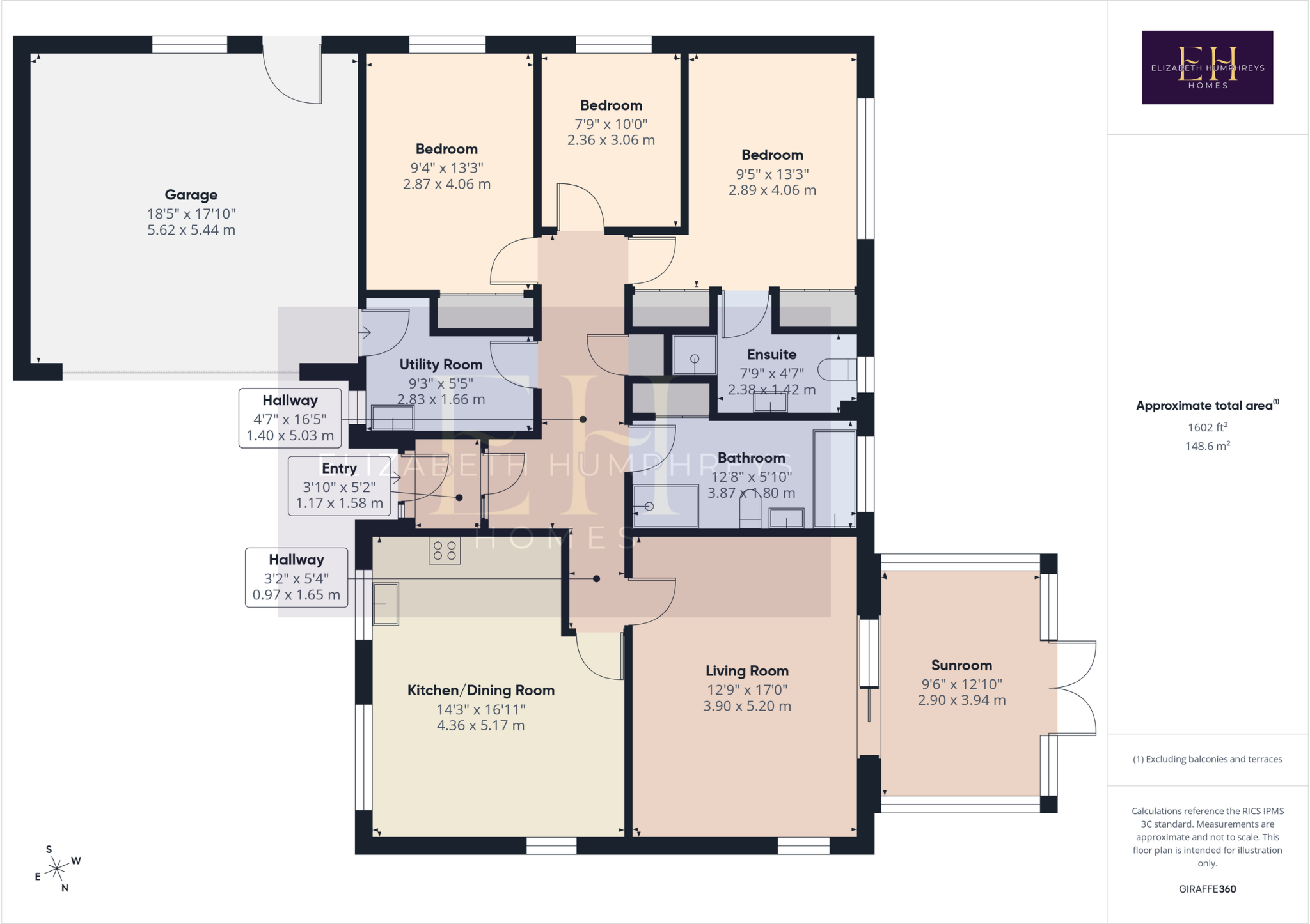 Cairn View, Longframlington, Morpeth, Northumberland floorplan