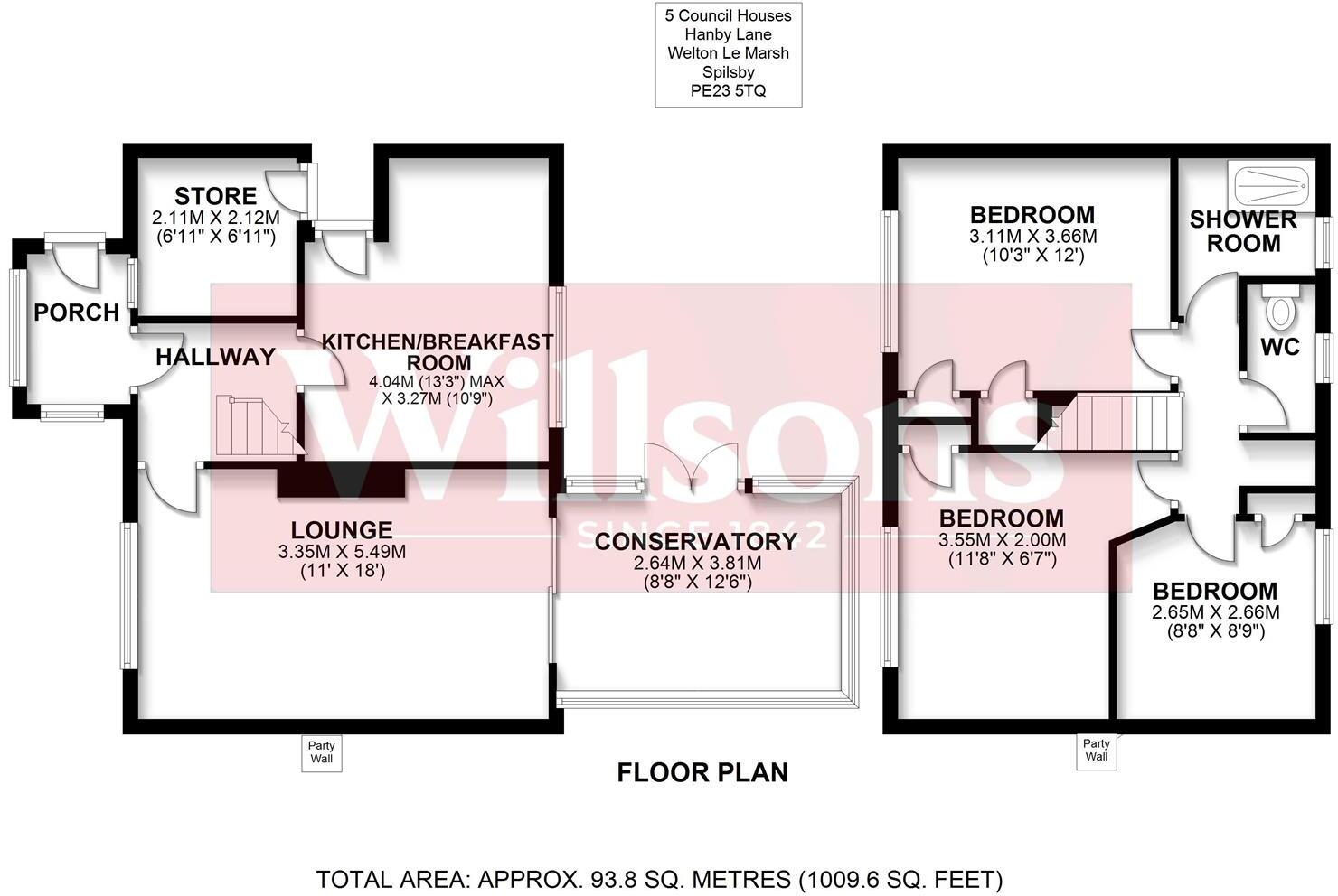 Hanby Lane, Welton-Le-Marsh, Spilsby floorplan