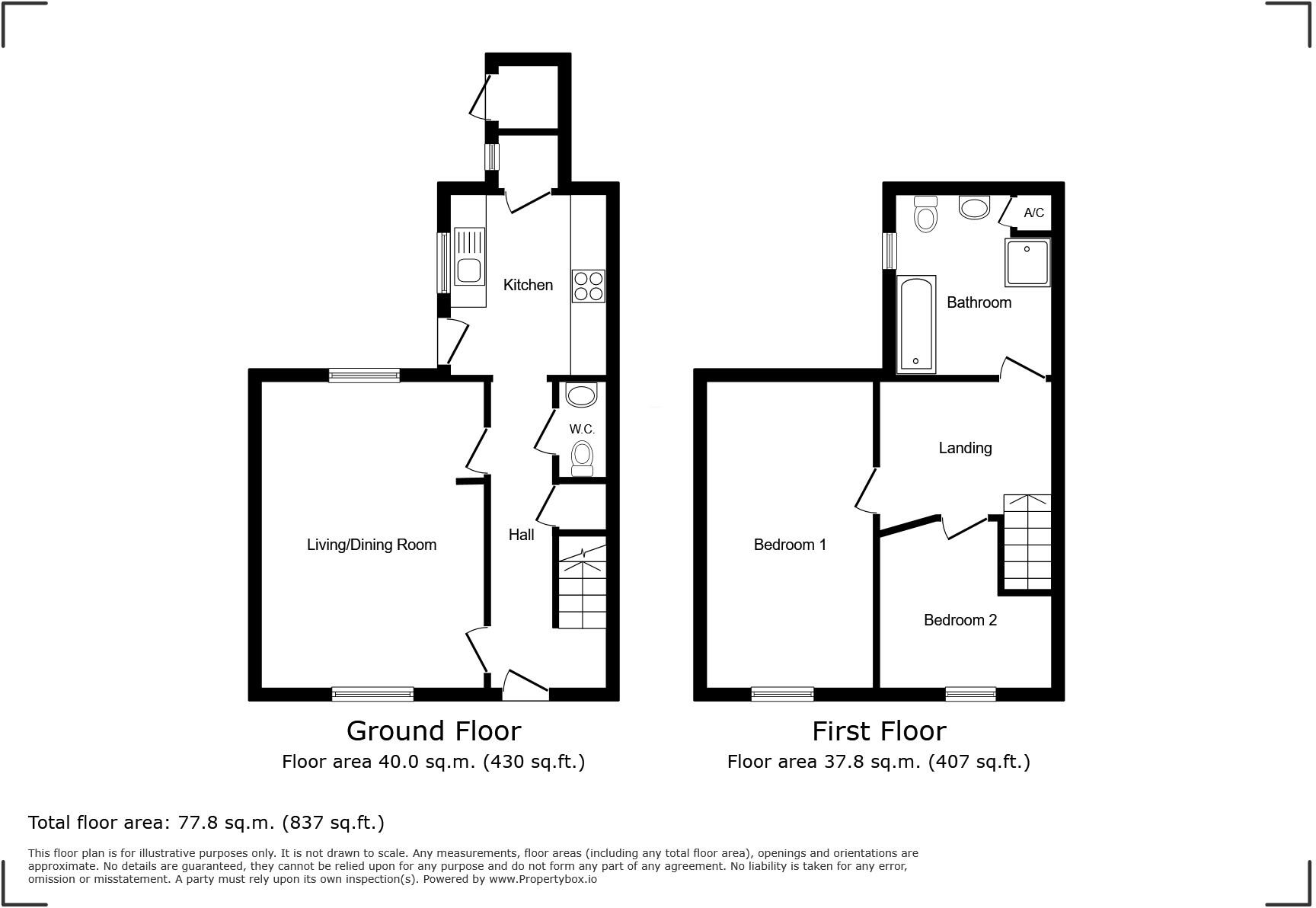Church Place, Freshwater, Isle of Wight floorplan