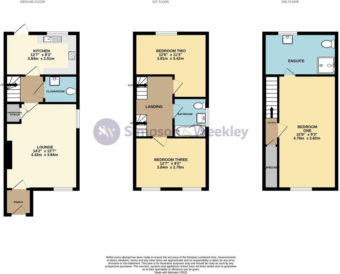 NN8 Gabriel Way, Wellingborough floorplan