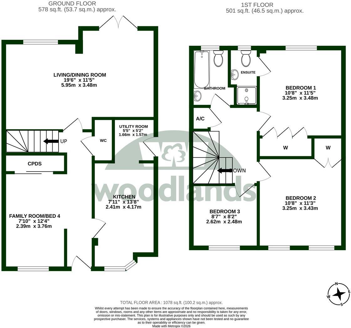 Ropeland Way, Horsham floorplan