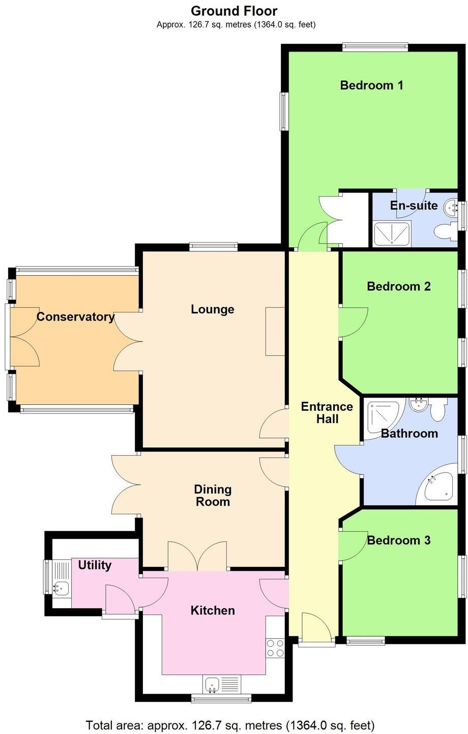 Eaudyke, Friskney, PE22 floorplan
