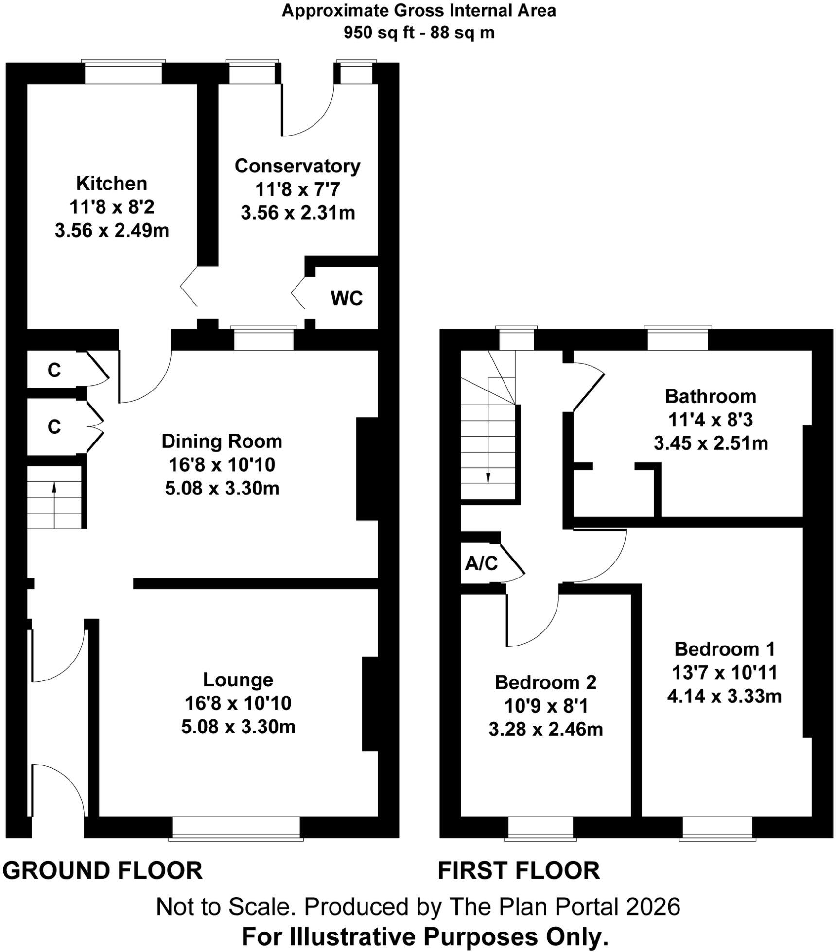South View Place, Midsomer Norton floorplan