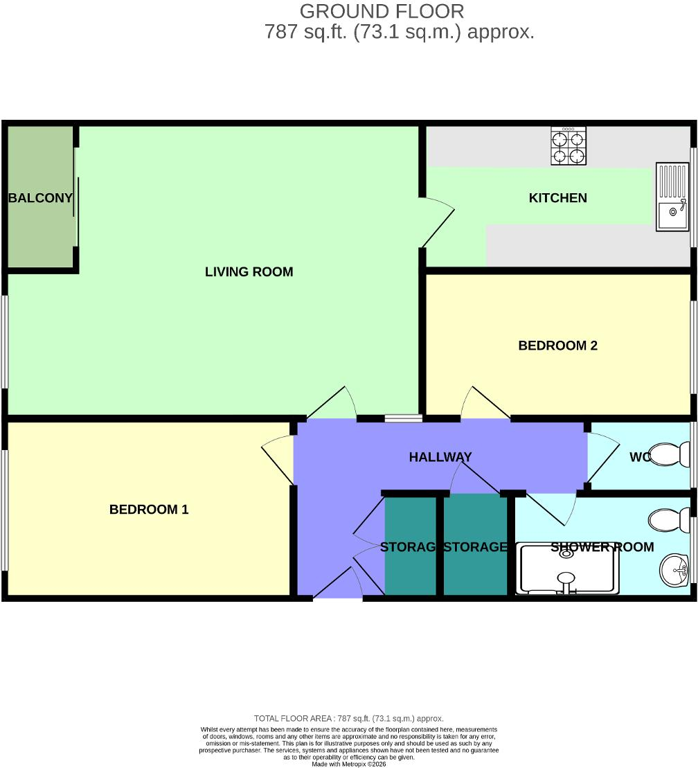 Palatine Road, Birkdale, Southport, Merseyside, PR8 2BS floorplan