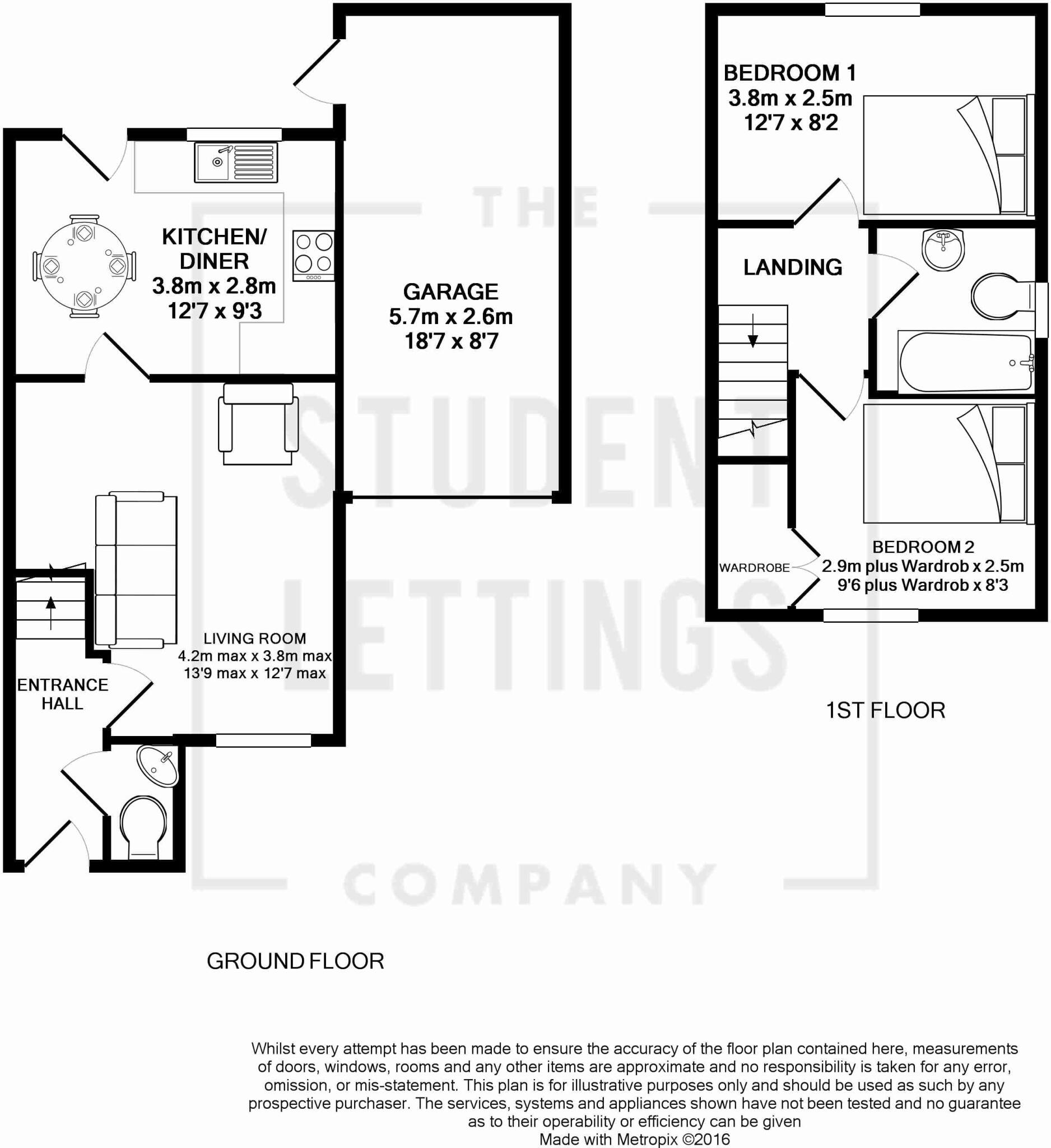 Goods Yard Close, Loughborough floorplan