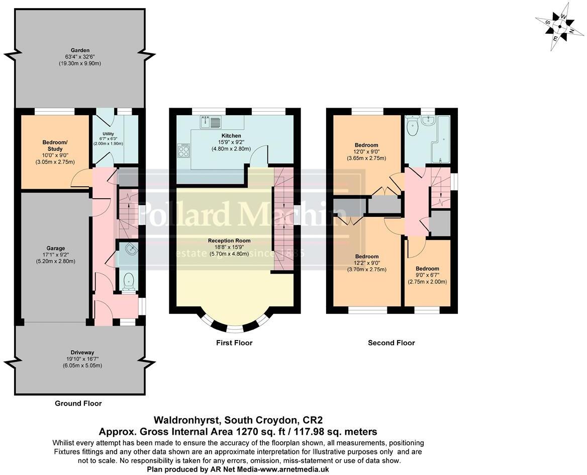 Waldronhyrst, South Croydon floorplan