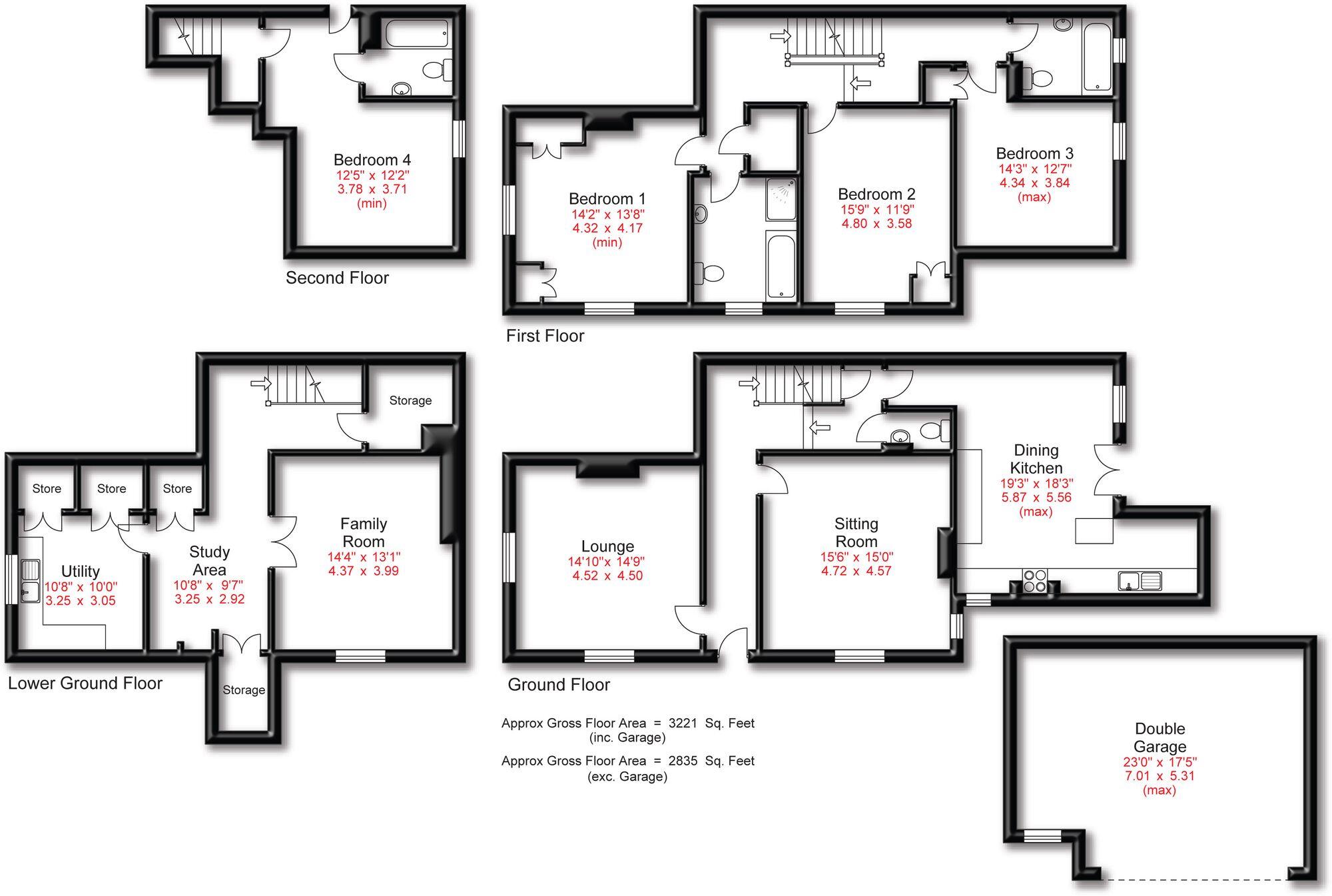 Richmond Road, Bowdon, WA14 floorplan