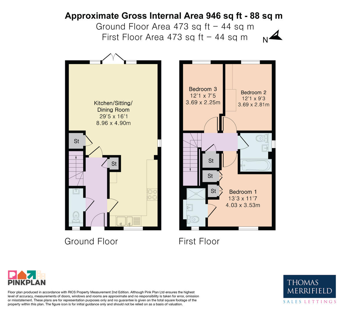 Martin Baker View, Oxford, OX44 floorplan