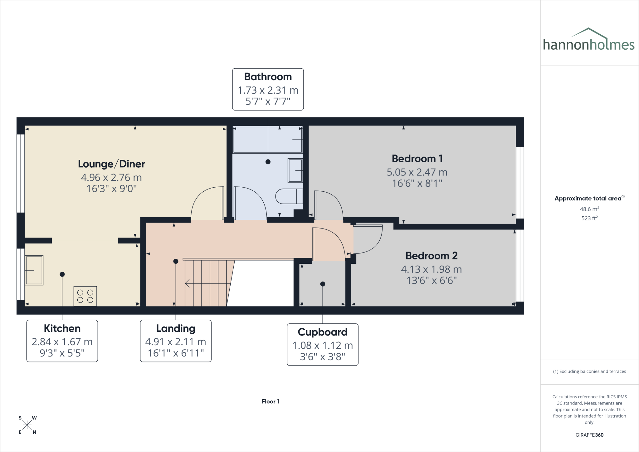 Heywood Street, Little Lever, Bolton floorplan