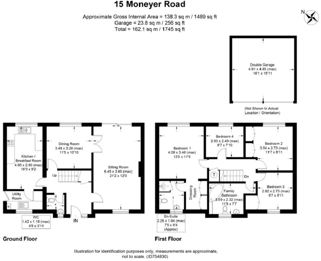 Moneyer Road, Andover, Hampshire floorplan