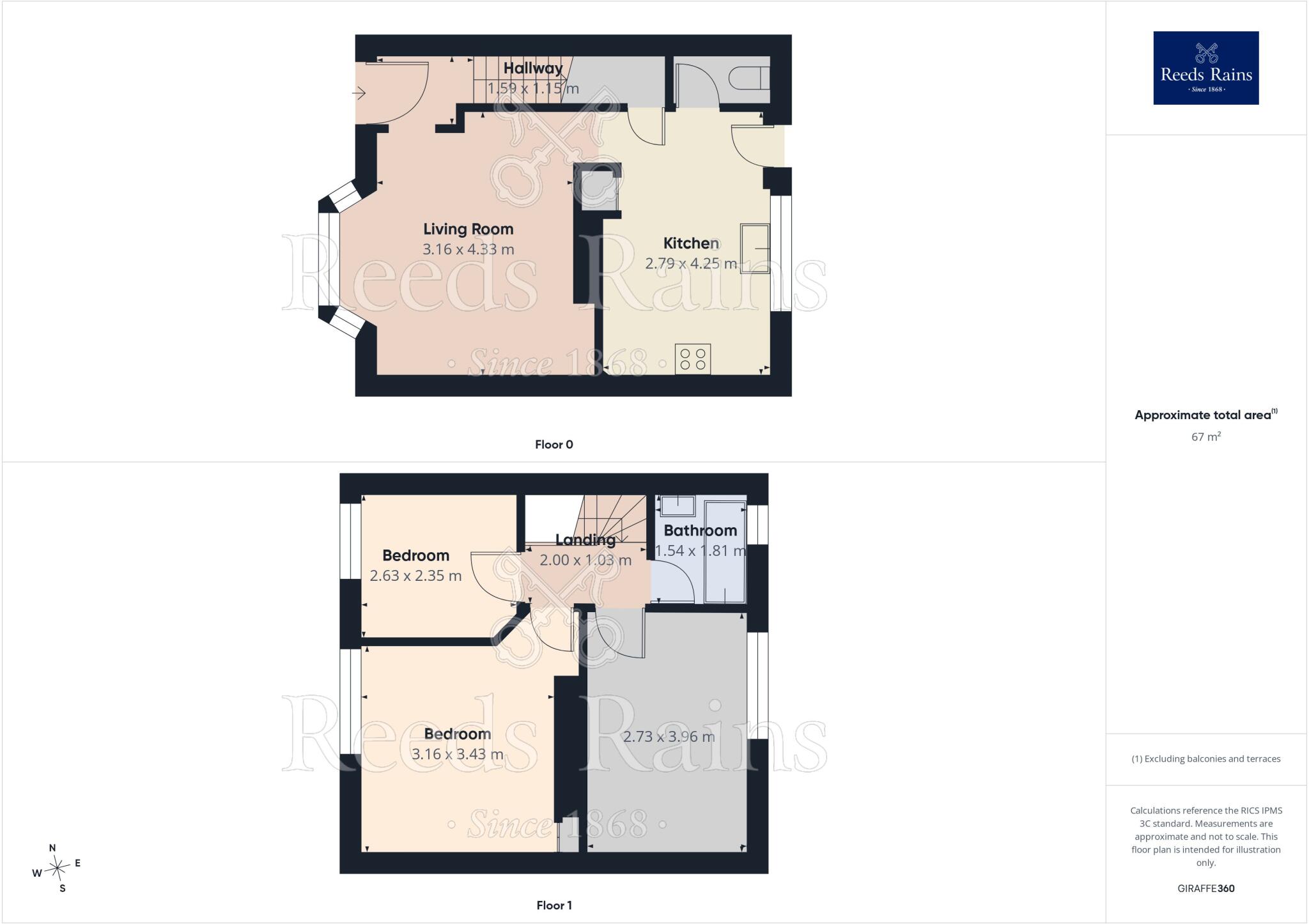Kerne Grove, Manchester, M23 floorplan